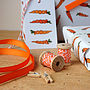 Illustrated Carrot Recyclable Wrapping Paper Set, thumbnail 4 of 8