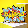 'Fantastic!' Comic Cracker Card, thumbnail 1 of 2