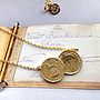 Double Sixpence Coin Necklace, thumbnail 1 of 5