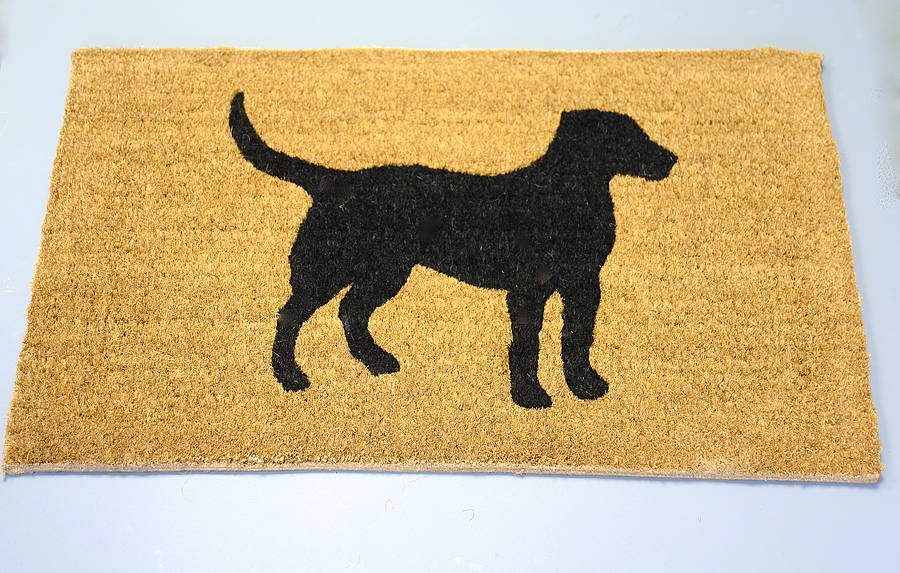 personalised pet doormat by letteroom
