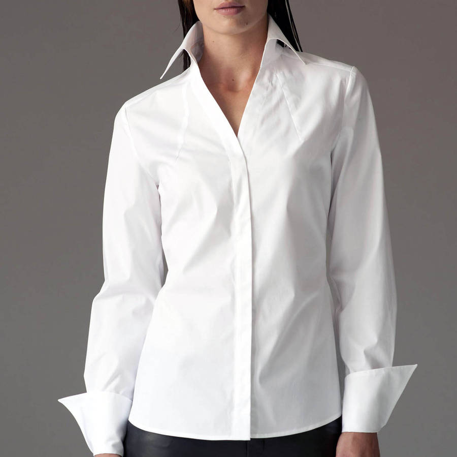 madelena white shirt by the shirt company | notonthehighstreet.com