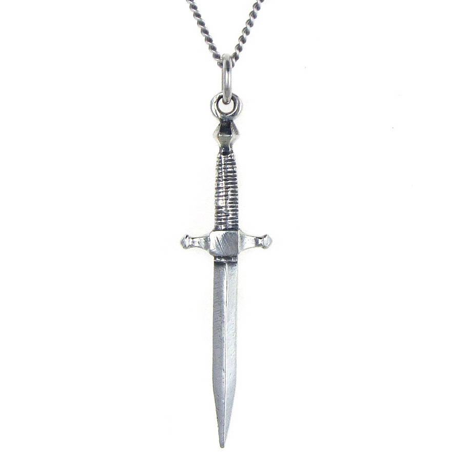 Dagger Necklace By Black Pearl | notonthehighstreet.com