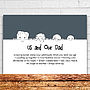 Personalised Dad And Child's Family Gift Print, thumbnail 3 of 8