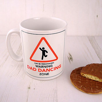 Dancing Dad Personalised Father's Day Mug, 4 of 4