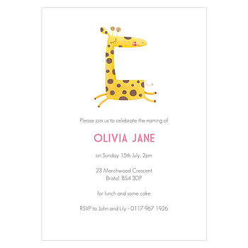 Personalised Naming Day Invitations, 2 of 6
