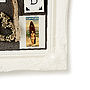 Ornate White Framed Pinboard Noticeboards, thumbnail 2 of 3