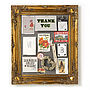 Ornate Gold Framed Pinboard Noticeboard, thumbnail 1 of 3