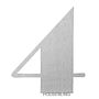 Stainless Steel Art Deco House Number, thumbnail 8 of 12