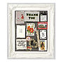 Ornate White Framed Pinboard Noticeboards, thumbnail 1 of 3