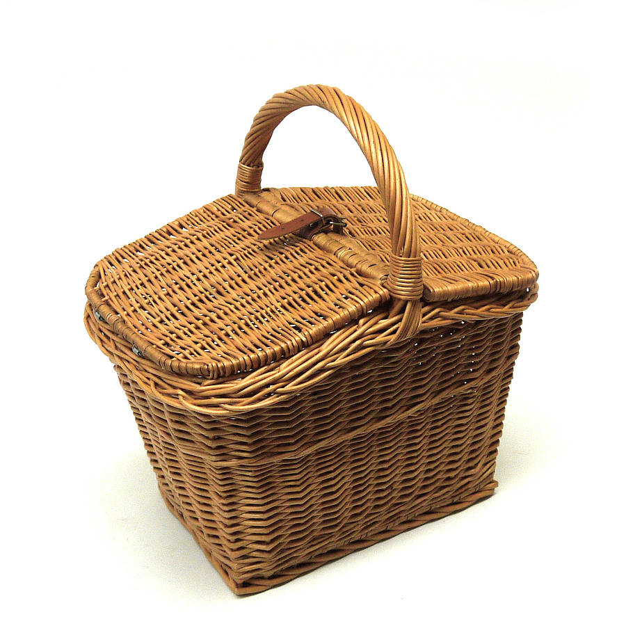 original_wicker picnic hamper basket