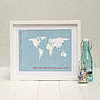 'The Globetrotter' Personalised Print, thumbnail 1 of 7