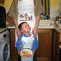 Personalised Parent And Child Aprons, thumbnail 2 of 7