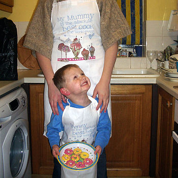 Personalised Parent And Child Aprons, 2 of 7