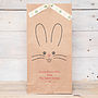 Bunny Boy Or Girl Personalised Bag, thumbnail 2 of 5