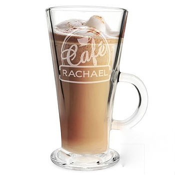 Personalised 'Latte' Glass, 2 of 4