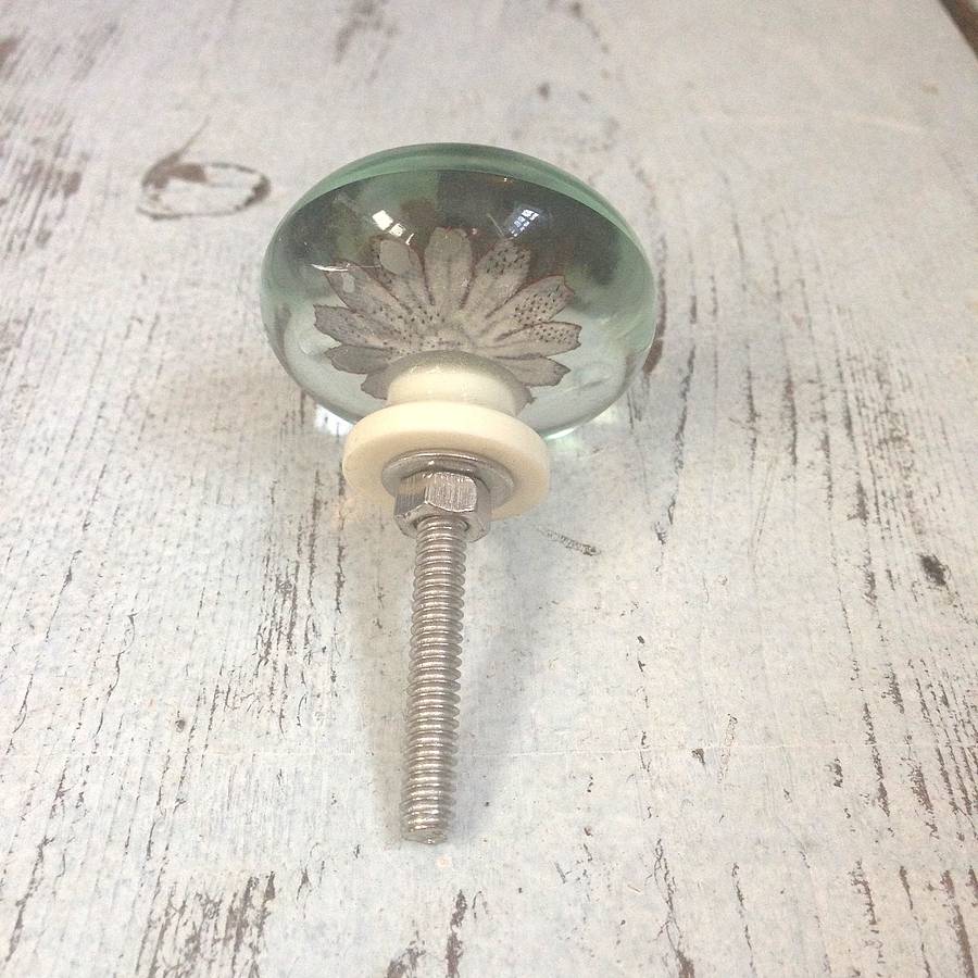 Door Knob Glass Flower By Law and Co.