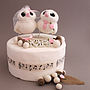 Bride And Groom Bird Wedding Cake Topper, thumbnail 7 of 12
