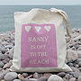 Personalised 'Off To The Beach' Bag, thumbnail 2 of 3