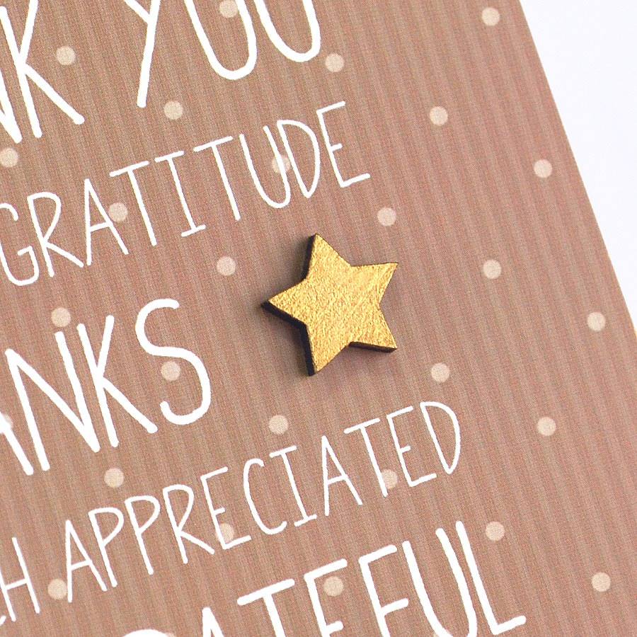 Thank You, With Gratitude… Card By Cloud 9 Design | notonthehighstreet.com