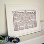 Personalised Wedding And Engagement Print, thumbnail 2 of 6