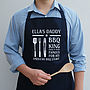 Personalised Barbecue King Apron, thumbnail 3 of 7