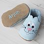 Personalised First Easter Bunny Baby Shoes, thumbnail 5 of 12