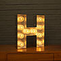 Light Up Marquee Bulb Letters A To Z, thumbnail 10 of 12