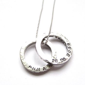 Personalised Mini Circles Necklace, 4 of 4