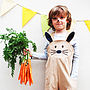 Easter Bunny Rabbit Dungaree Overalls, thumbnail 2 of 8