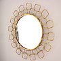 Gold Chain Link Mirror, thumbnail 5 of 7