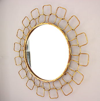 Gold Chain Link Mirror, 5 of 7