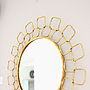Gold Chain Link Mirror, thumbnail 2 of 7