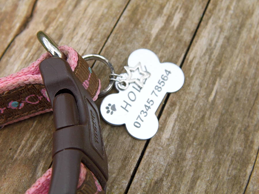 Personalised Dog ID Tag By KeepStakes