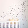 Personalisable Colour Dots Wall Stickers Set Of 40, thumbnail 3 of 8