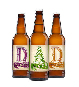 Personalised Set Of Three Beers For Dad, 3 of 5