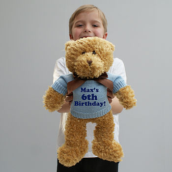 Personalised 'It's Your Birthday' Bear, 2 of 6