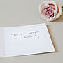 Personalised Rose Quartz Heart Birthday Card, thumbnail 4 of 4