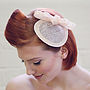 Vintage Bow Bridal Headpiece 'Loretta', thumbnail 8 of 12