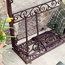 his and hers cast iron boot rack by dibor | notonthehighstreet.com