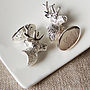 Personalised Stag's Head Cufflinks, thumbnail 1 of 9
