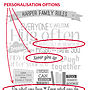 Personalised Family Rules Gift Print, thumbnail 10 of 11