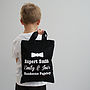 Personalised My Handsome Pageboy Shopper, thumbnail 5 of 7