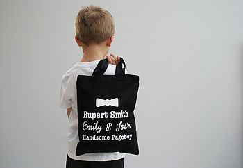 Personalised My Handsome Pageboy Shopper, 5 of 7