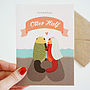 'You Found Your Otter Half' Wedding Card, thumbnail 2 of 4
