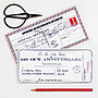 Personalised Anniversary Travel Ticket, thumbnail 1 of 2