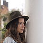 Olive Wool Felt Belted Hat, thumbnail 3 of 7