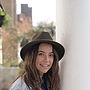 Olive Wool Felt Belted Hat, thumbnail 4 of 7
