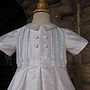 Boy's Christening Outfit 'Blue Gown/Romper', thumbnail 2 of 6