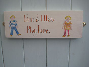 Bespoke Play House Sign, 8 of 11