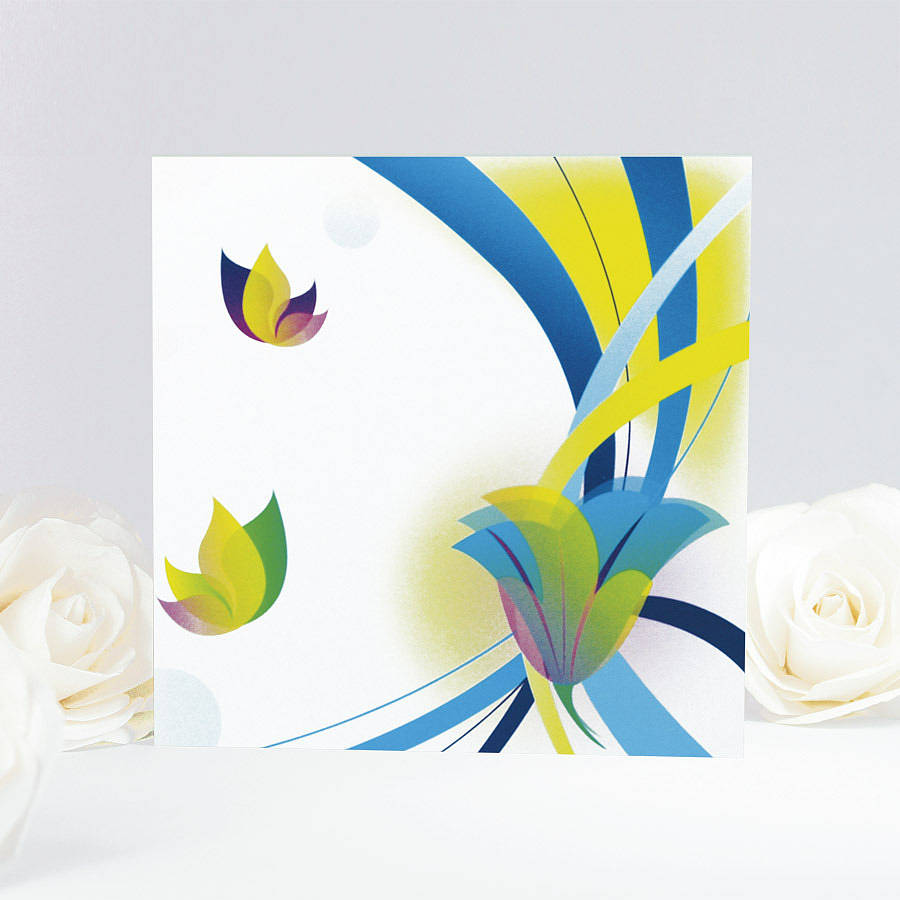 artistic butterfly floral greeting cardmunchkin